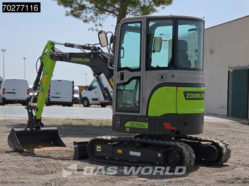 2024 Zoomlion ZE26GU Mini Excavator