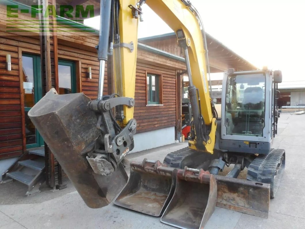2016 Wacker Neuson EC 80 Mini Excavator