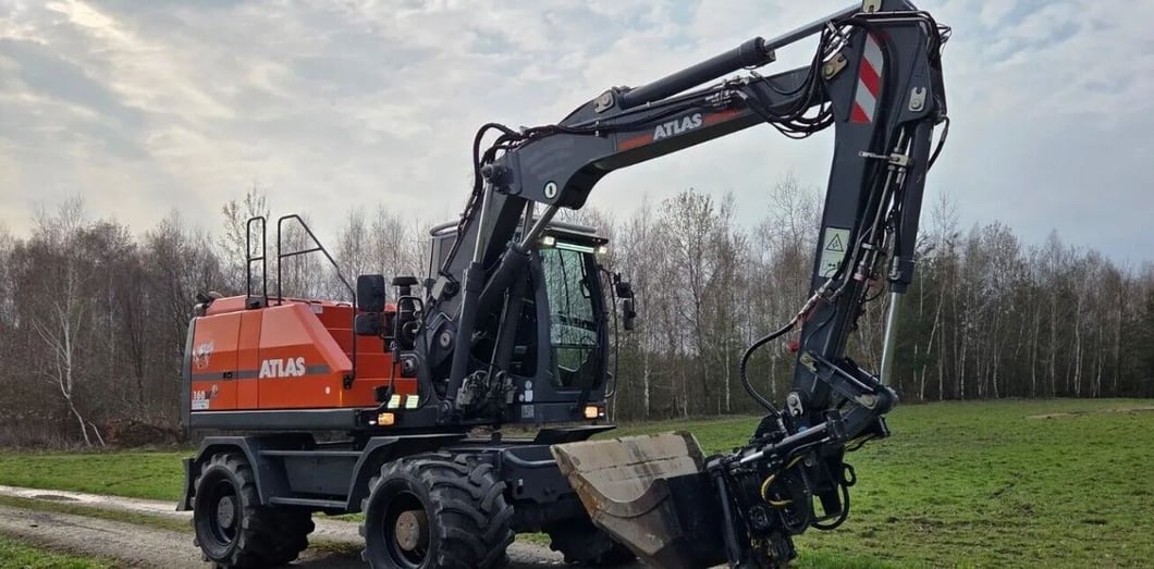 2018 Atlas 160W Wheel Excavator
