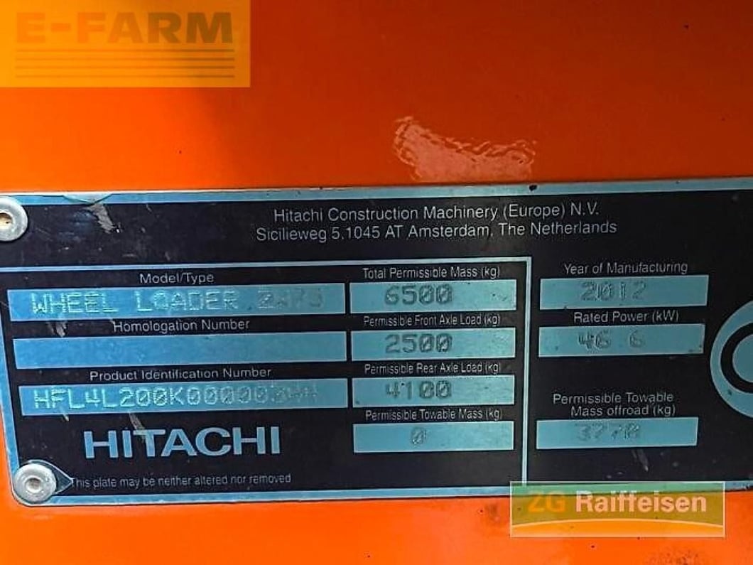 2012 Hitachi ZW75 Mini Excavator