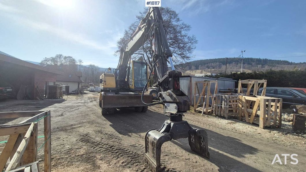 2005 Volvo EW140B Wheel Excavator