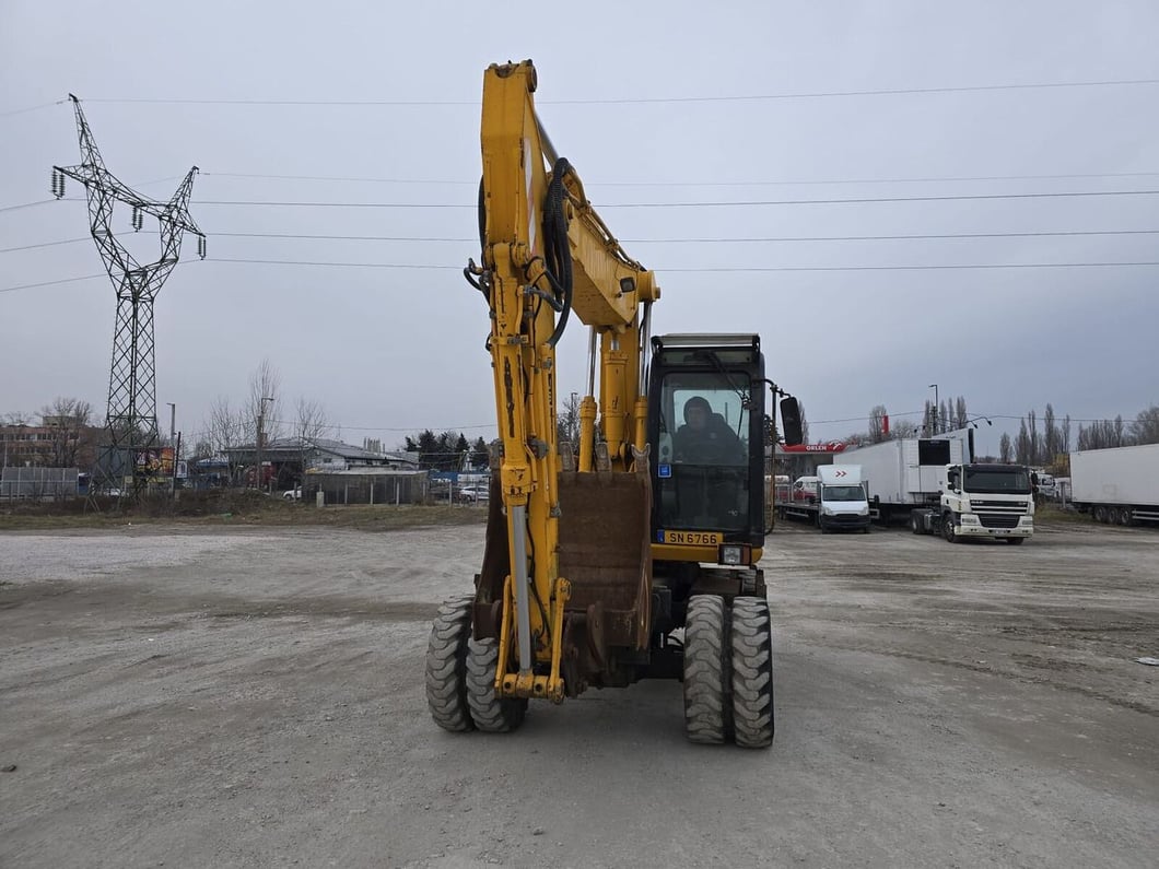 2007 JCB JS145W Wheel Excavator