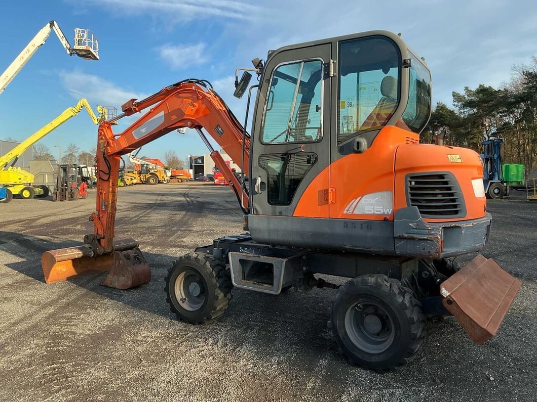 2015 Doosan DX55W Mini Excavator
