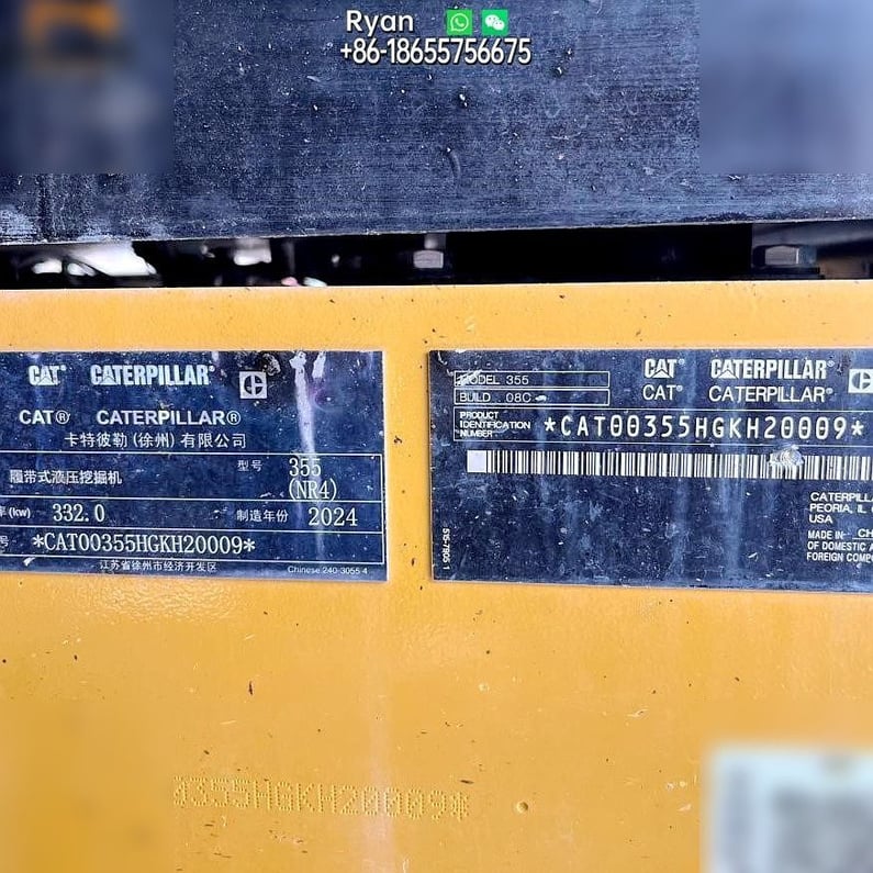 2024 Caterpillar 355 Crawler Excavator