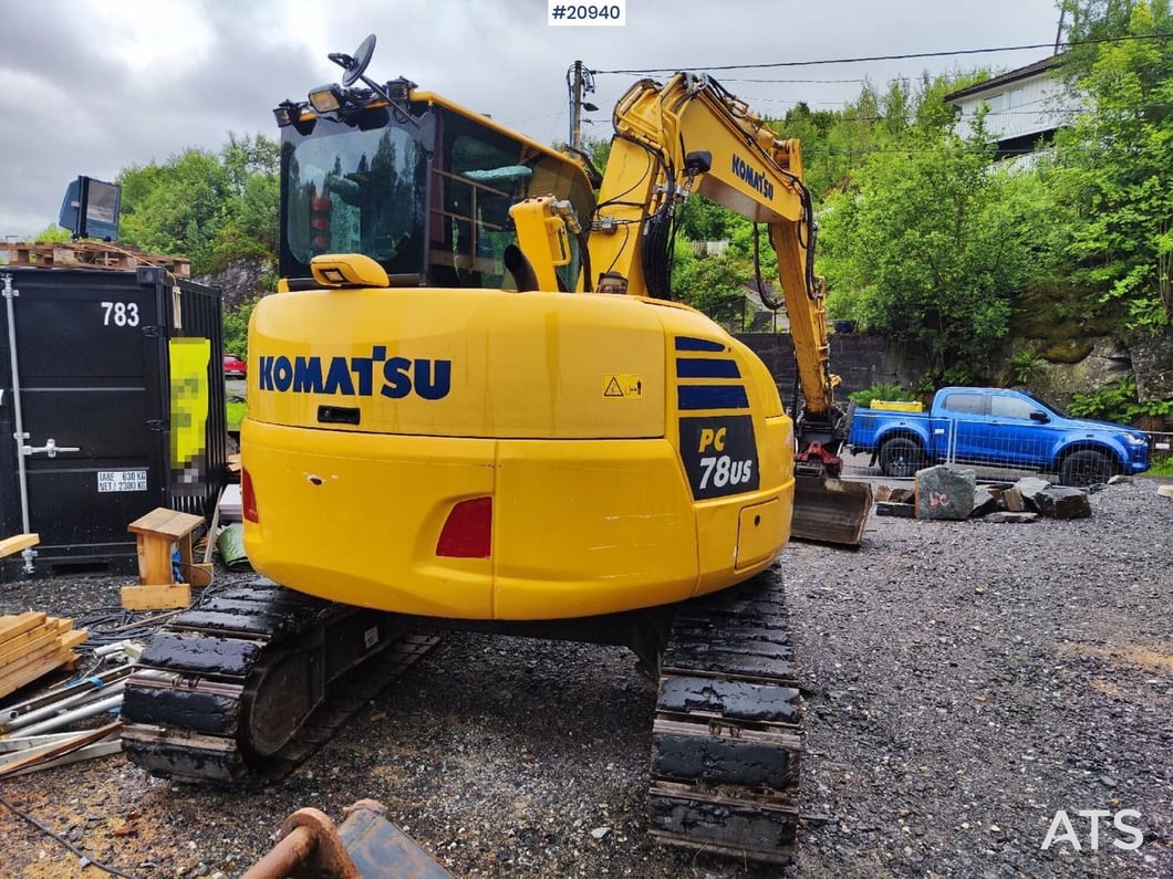 2017 Komatsu PC78US-10 Crawler Excavator