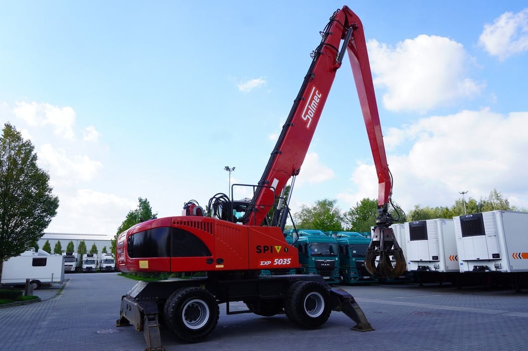 2017 Solmec EXP 5035 Wheel Excavator