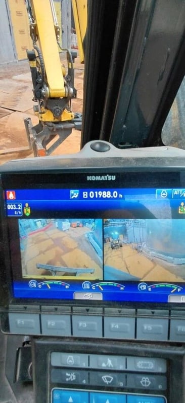 2022 Komatsu PC88MR-11EO Mini Excavator