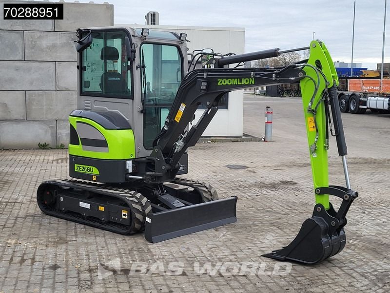2025 Zoomlion ZE26GU Mini Excavator