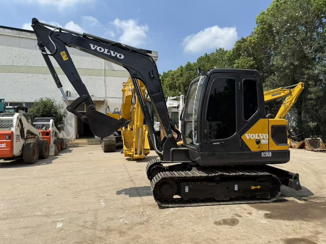 2022 Volvo EC55D Mini Excavator