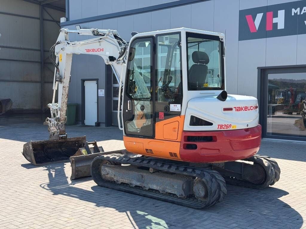 2017 Takeuchi TB260 Mini Excavator