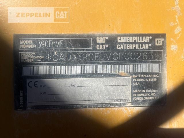 2015 Caterpillar 390FL Crawler Excavator