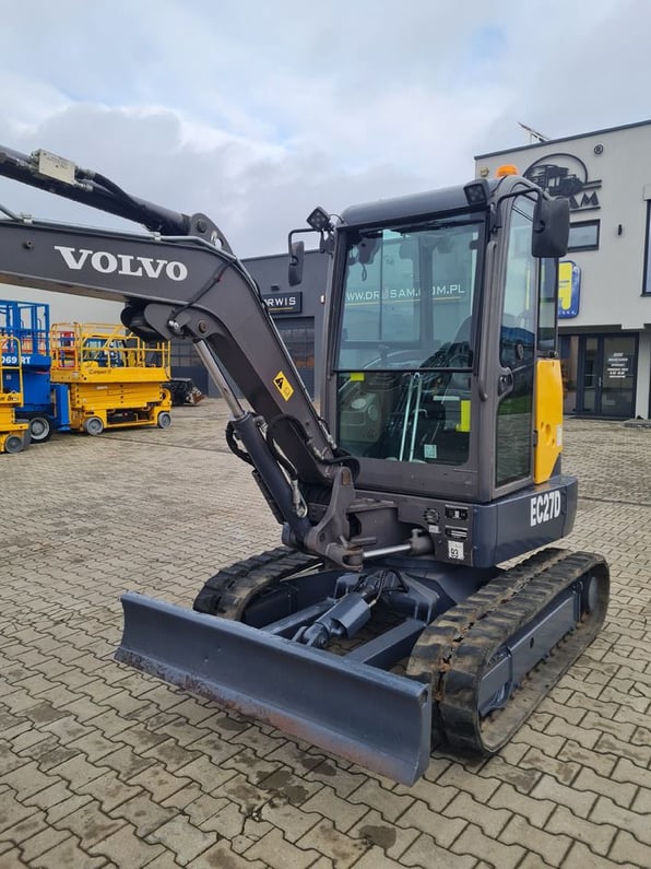 2018 Volvo EC27D Mini Excavator