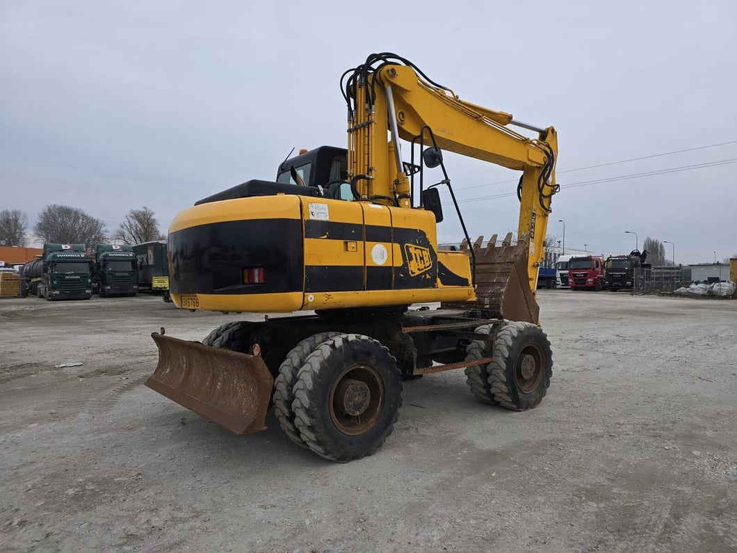 2007 JCB JS145W Wheel Excavator