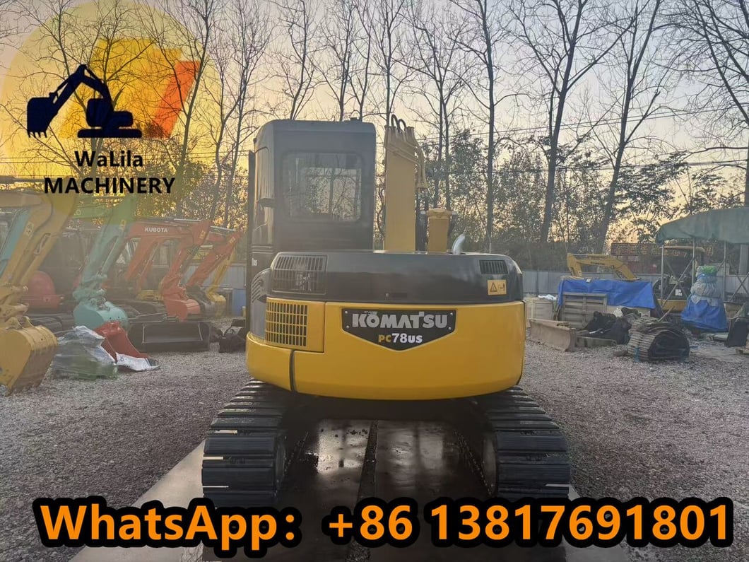 2024 Komatsu PC78US Mini Excavator