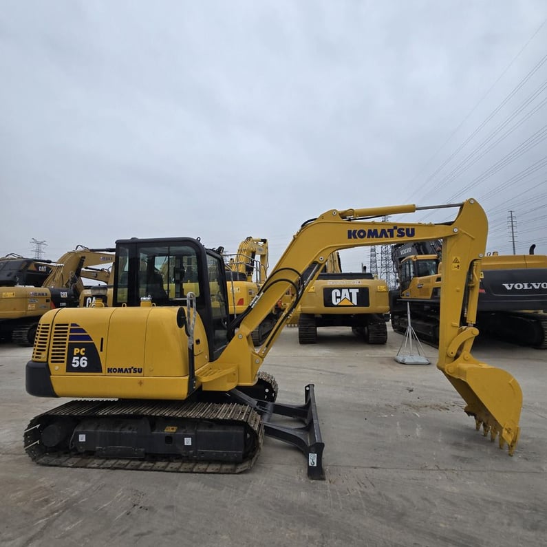 2022 Komatsu PC56-7 Mini Excavator