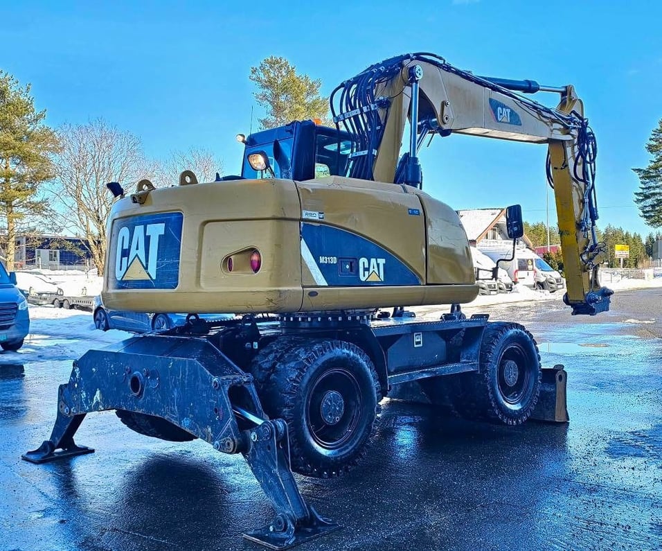 2012 Caterpillar M313D Wheel Excavator