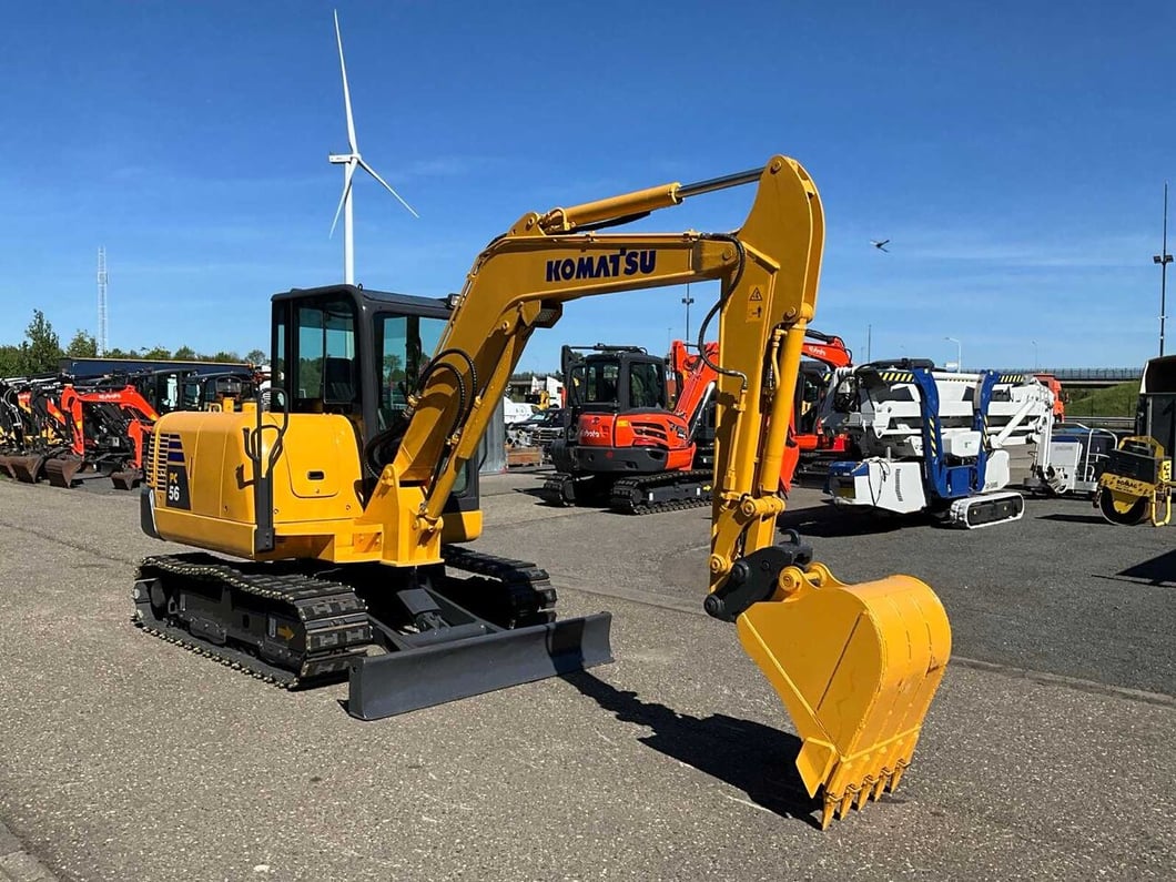 2017 Komatsu PC56-7 Mini Excavator