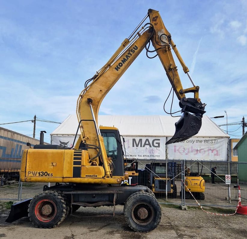 1998 Komatsu PW130ES-6K Wheel Excavator