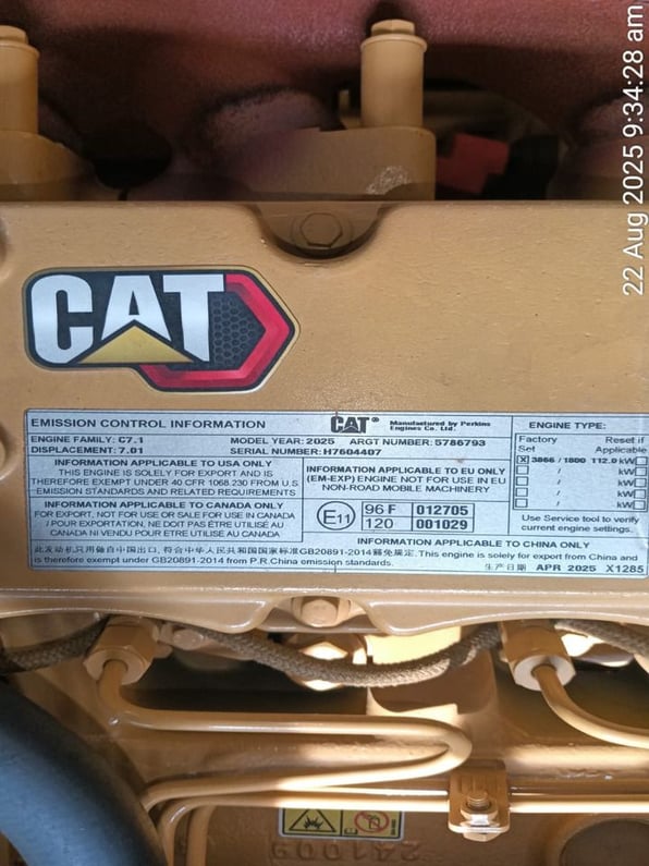 2025 Caterpillar 323D3 Crawler Excavator