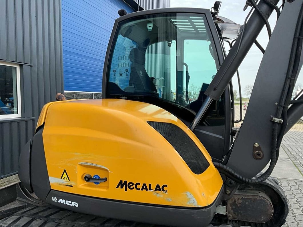 2017 Mecalac 8 MCR Crawler Excavator