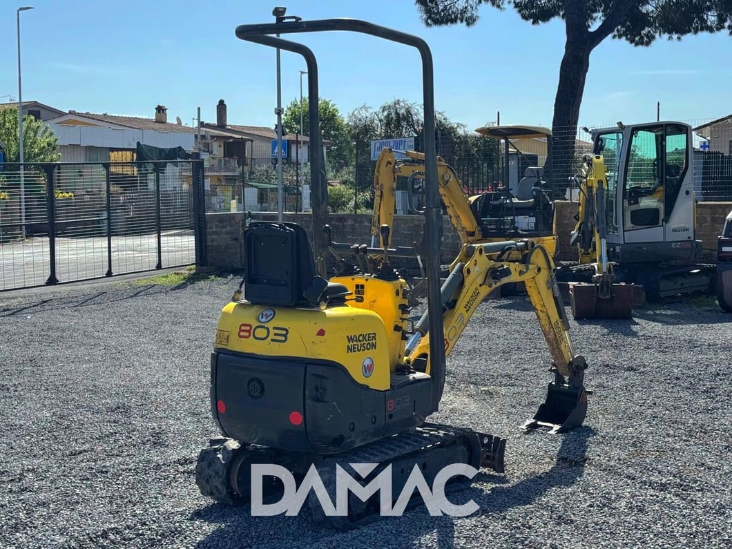 2012 Wacker Neuson 803 Mini Excavator