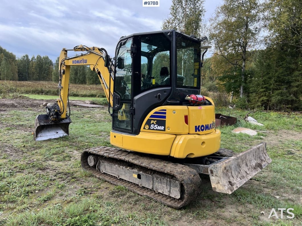2021 Komatsu PC55MR-5 Mini Excavator