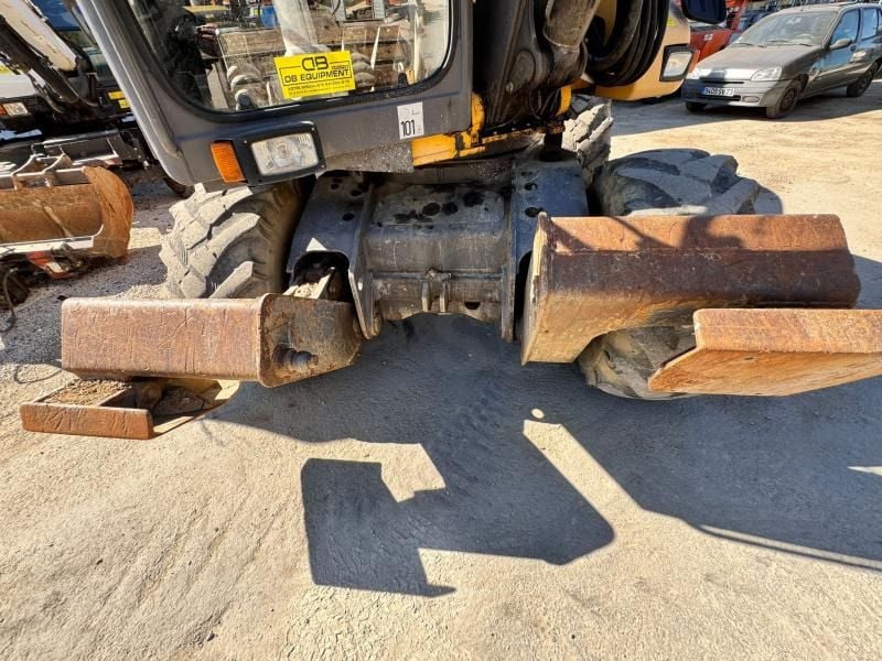 2008 Mecalac 12MXT Wheel Excavator