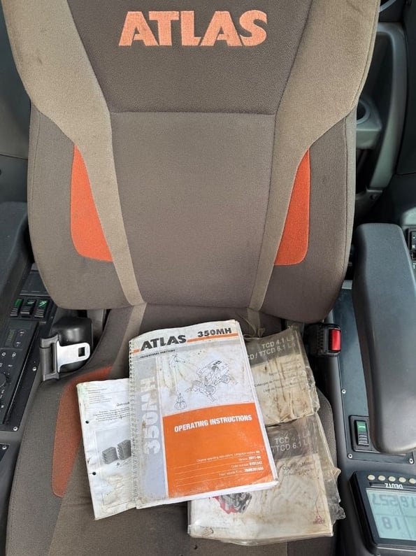 2018 Atlas 350MH Material Handler