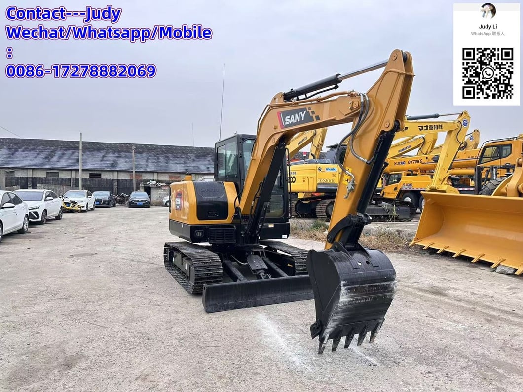 2026 Sany SY55U Mini Excavator