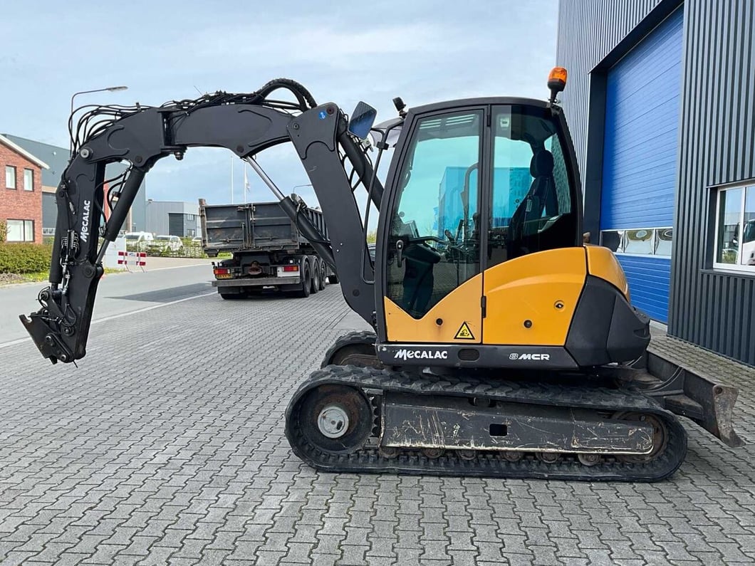 2017 Mecalac 8 MCR Crawler Excavator