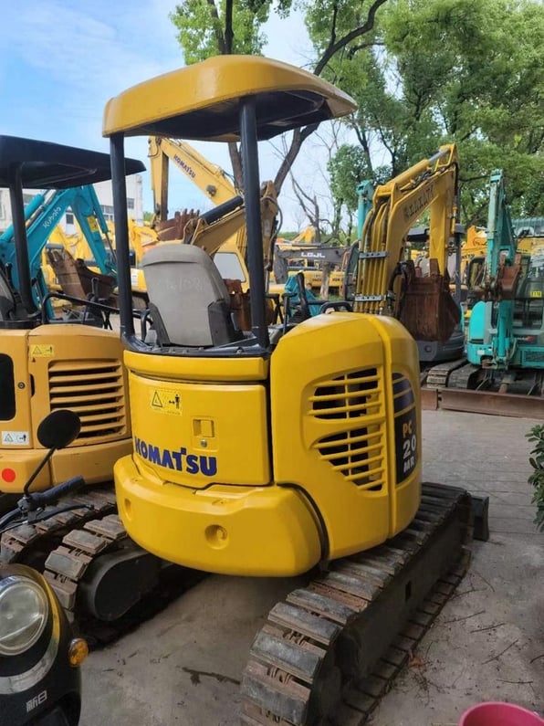 2017 Komatsu PC20MR Mini Excavator