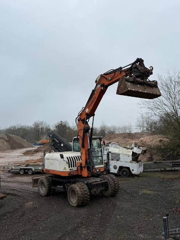 2007 Terex TW 110 Wheel Excavator
