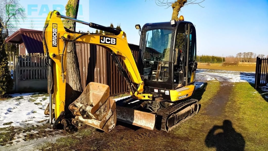 2017 JCB 8060 Mini Excavator