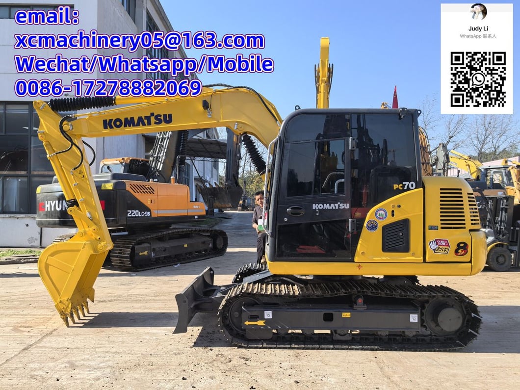 2023 Komatsu PC70-8 Mini Excavator