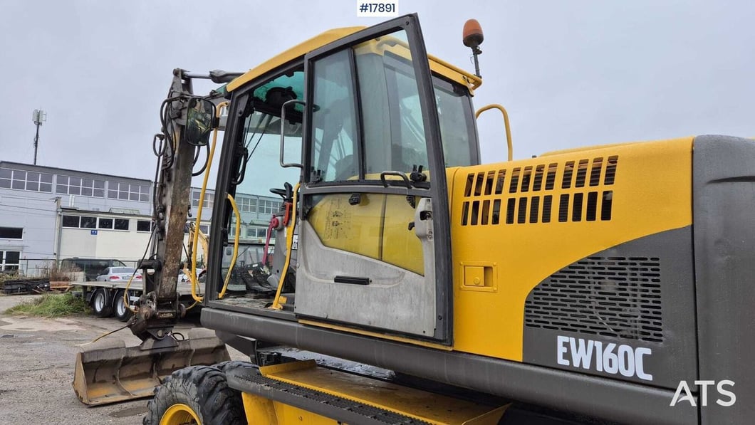 2009 Volvo EW160C Wheel Excavator