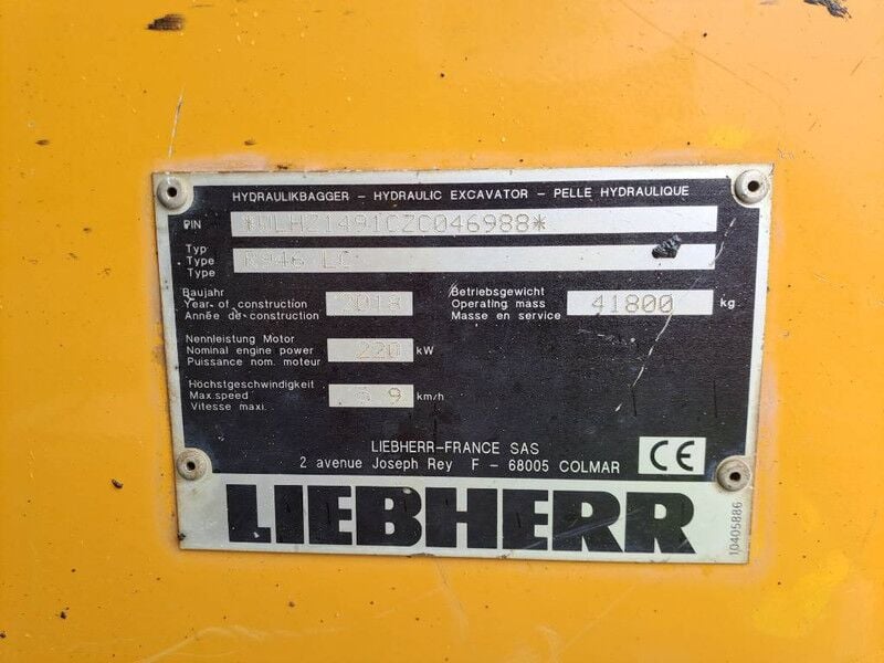 2018 Liebherr R946 Crawler Excavator