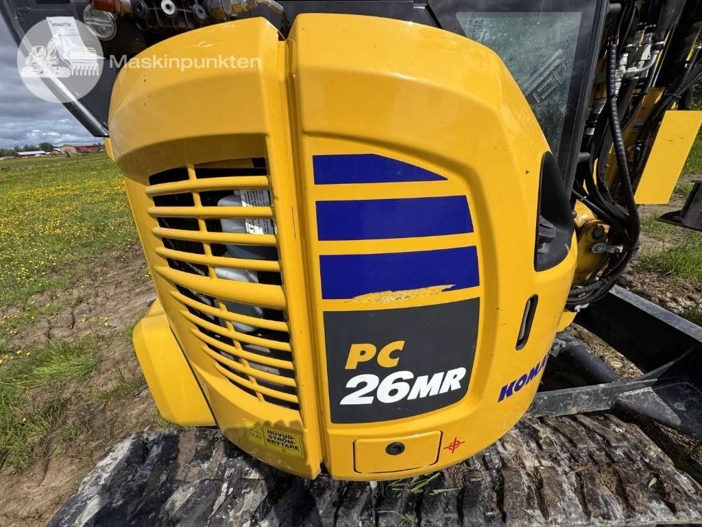 2022 Komatsu PC26 MR Mini Excavator