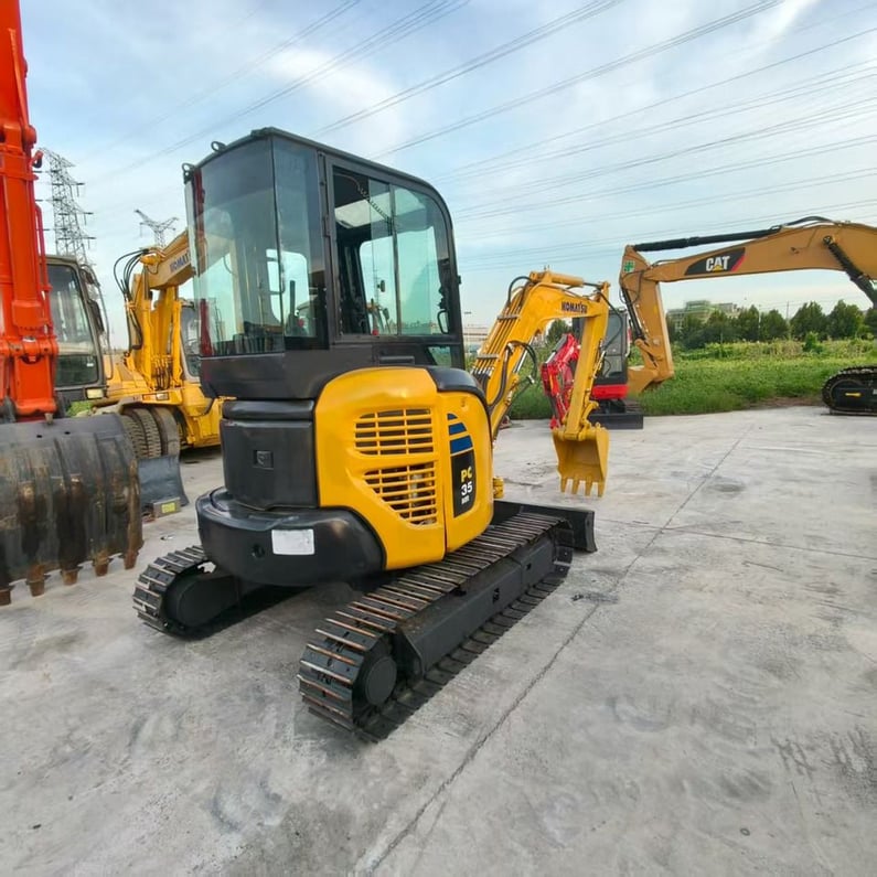 2021 Komatsu PC35MR Mini Excavator