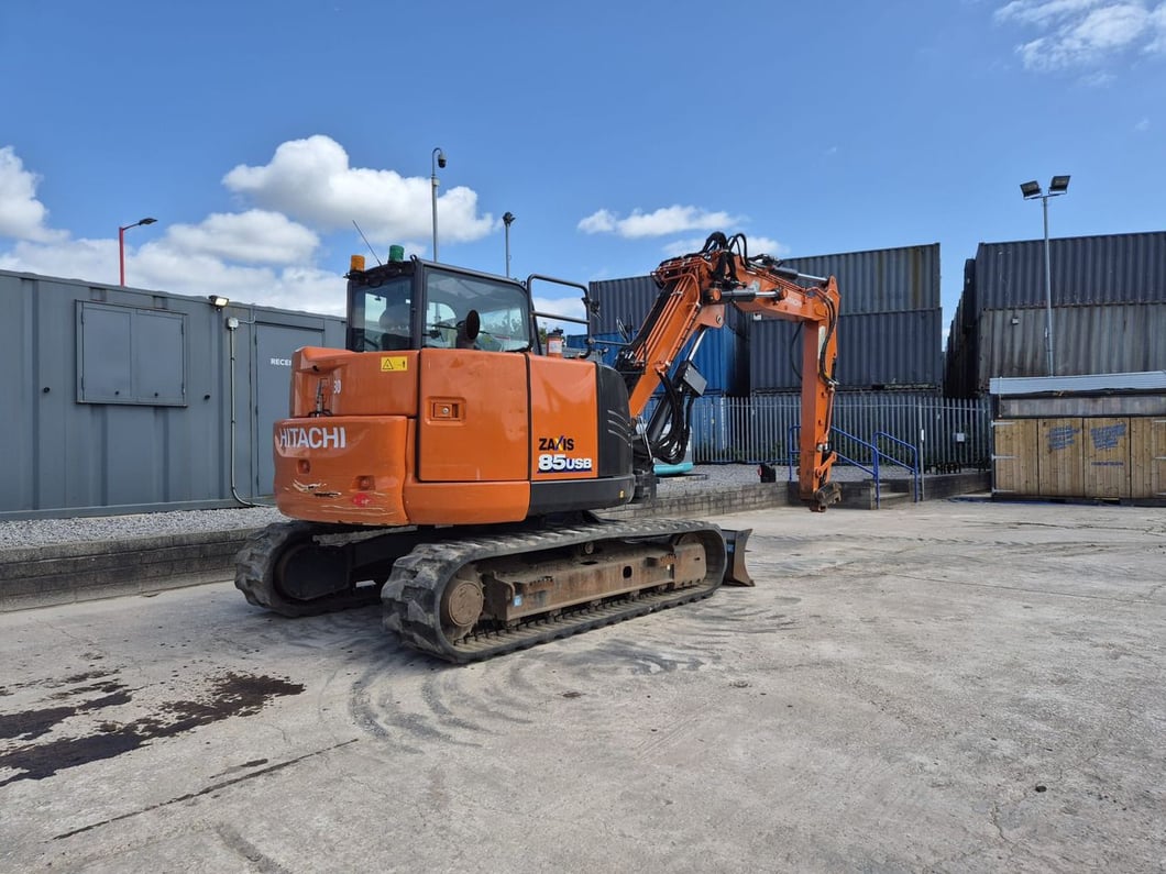 2023 Hitachi ZX85USBR-6 2PB Mini Excavator