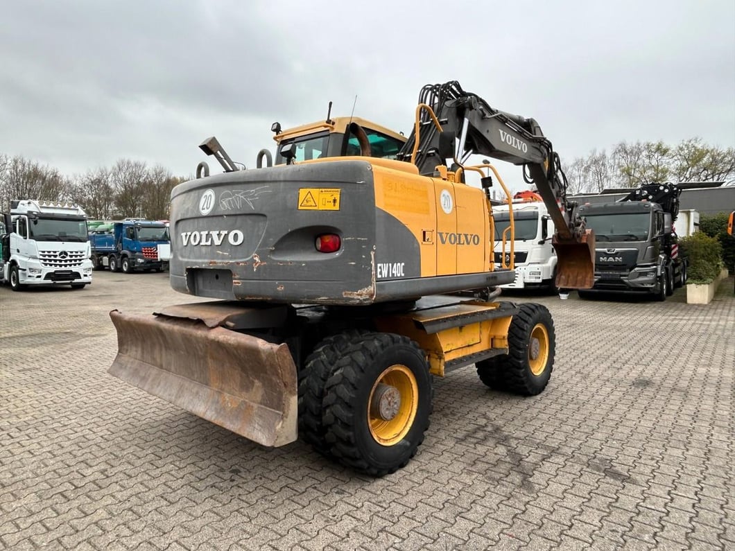 2008 Volvo EW140C Wheel Excavator