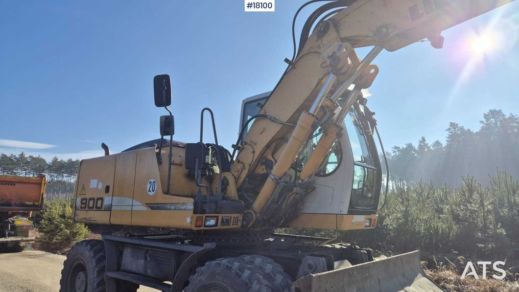 2007 Liebherr A900C Wheel Excavator