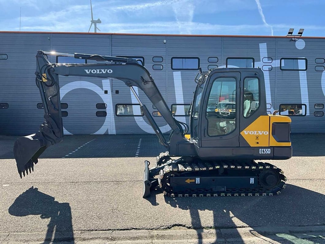 2017 Volvo EC55D Mini Excavator