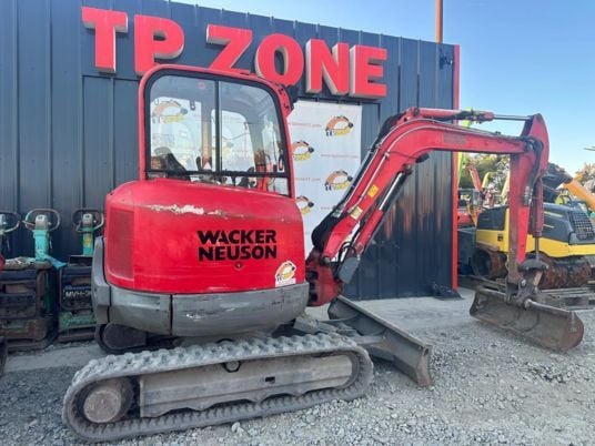 2015 Wacker Neuson EZ38 Mini Excavator