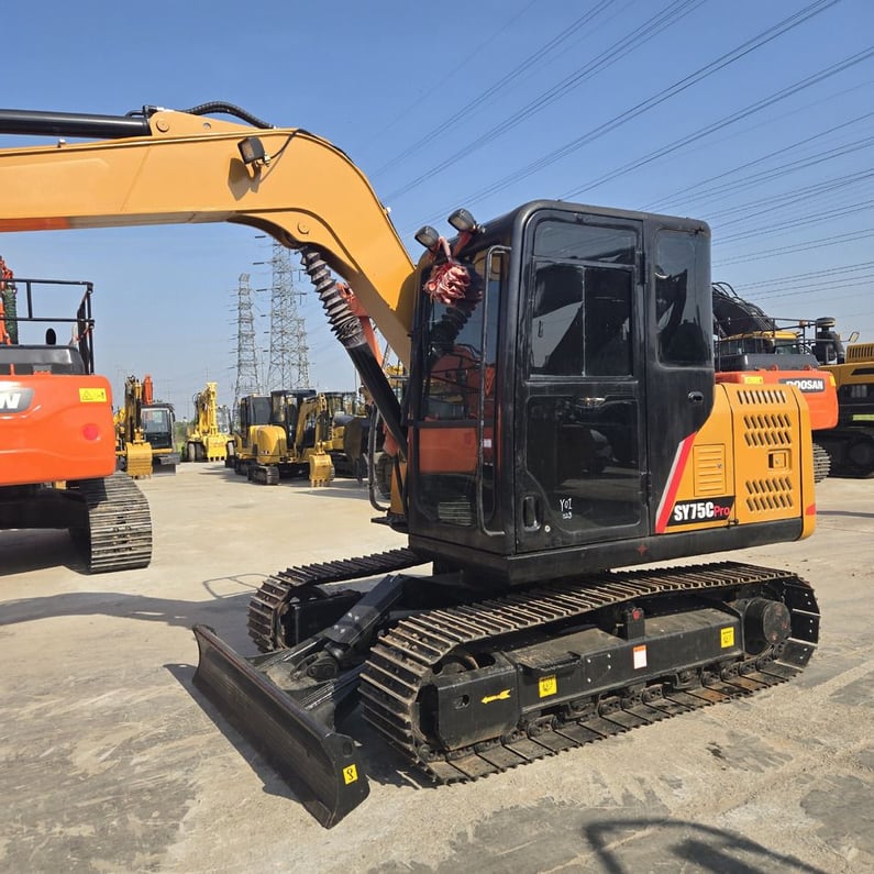 2024 Sany SY75C PRO Mini Excavator