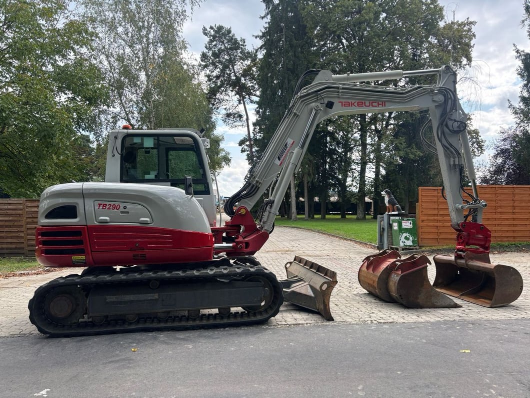 2017 Takeuchi TB290 Mini Excavator