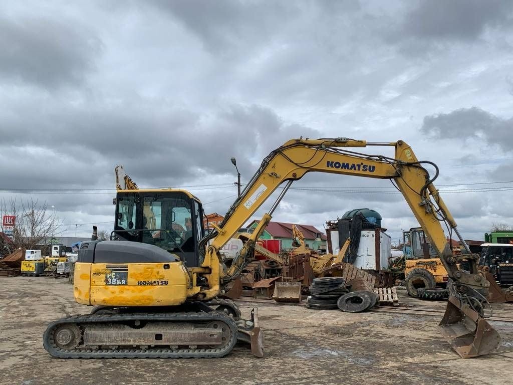 2008 Komatsu PC88MR6 Mini Excavator