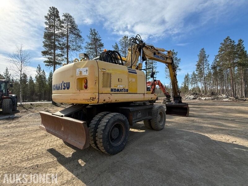2005 Komatsu PW160ES-7K Wheel Excavator