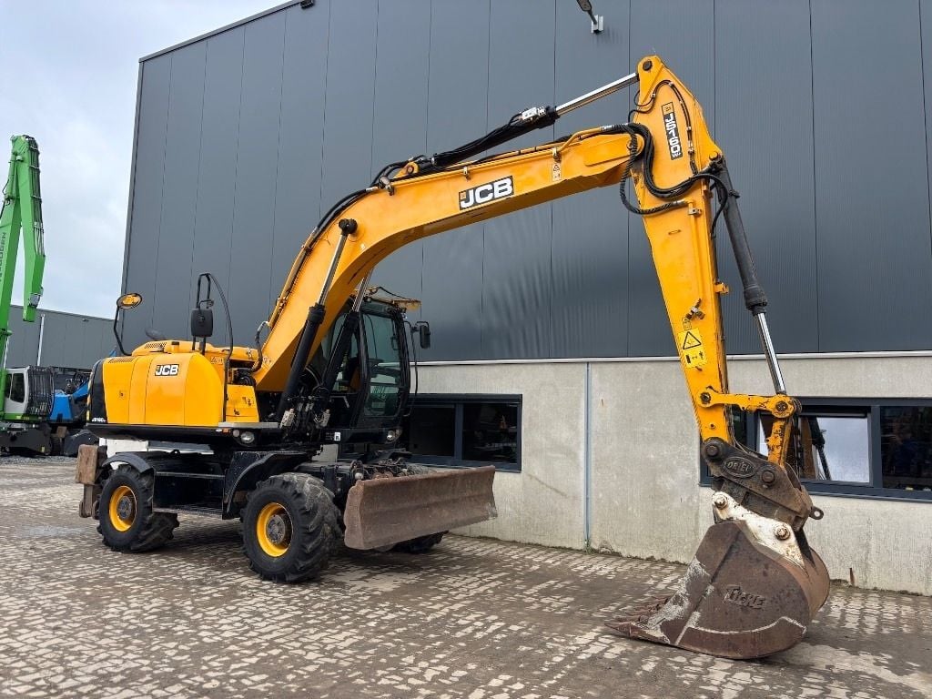 2018 JCB JS145W Wheel Excavator