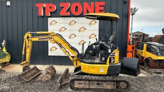 2019 Komatsu PC26MR-3 Mini Excavator