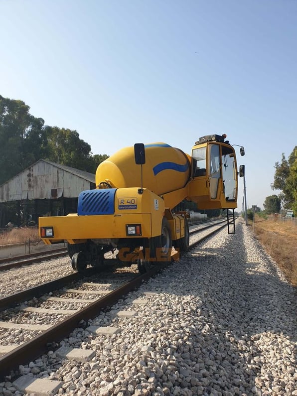 2025 Galen RAIL MOVER Wheel Excavator